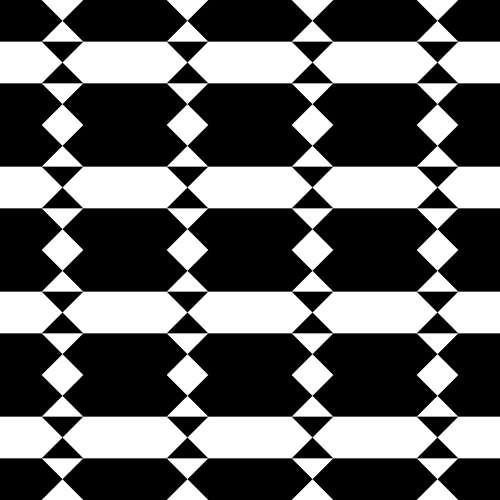 Minimal black and white pattern, Image 3690