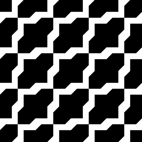 Black and white pattern, Image 3698