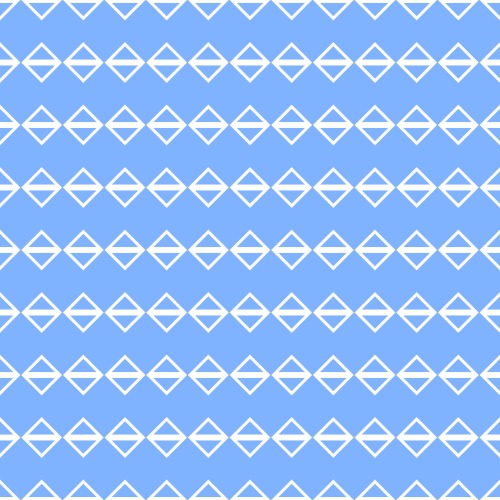 Blue and white geometric pattern, Image 4013