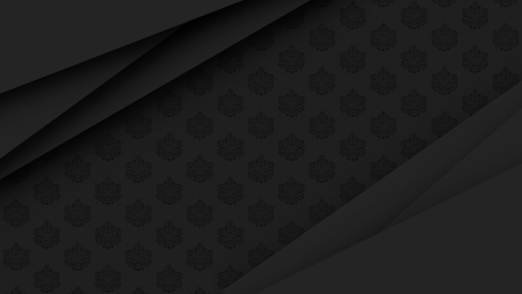 Elegant black background with classic pattern, Image 3189
