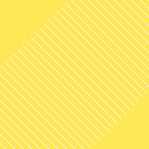 Yellow background with lines.