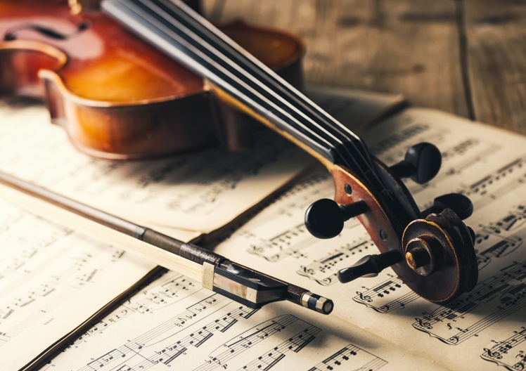 Detailed manual composition and orchestration for royalty-free music